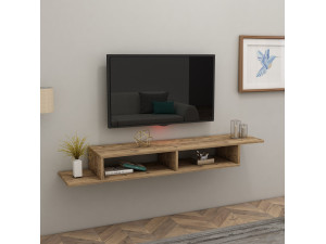 TV-Möbel aus Holz "Muson" - 120 x 29 x 18 cm - Atlantikkiefer 2