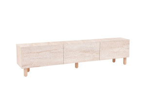 TV-Möbel aus Holz "Alvin" - 180 x 31 x 42 cm - Beige
