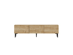 Holz TV-Möbel "Felix" 160 x 31,4 x 44,1 cm - Saphir-Eiche