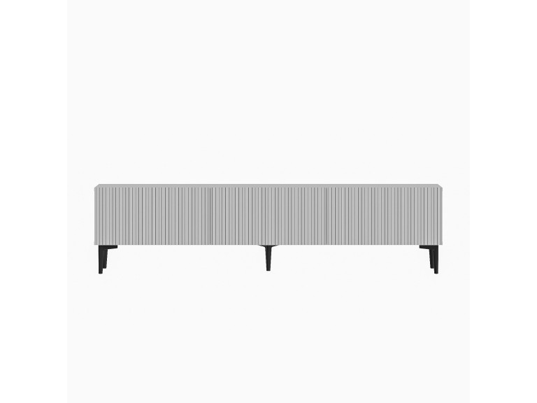 TV-Möbel aus Holz "Oscar" - 180 x 31 x 45 cm - Weiß