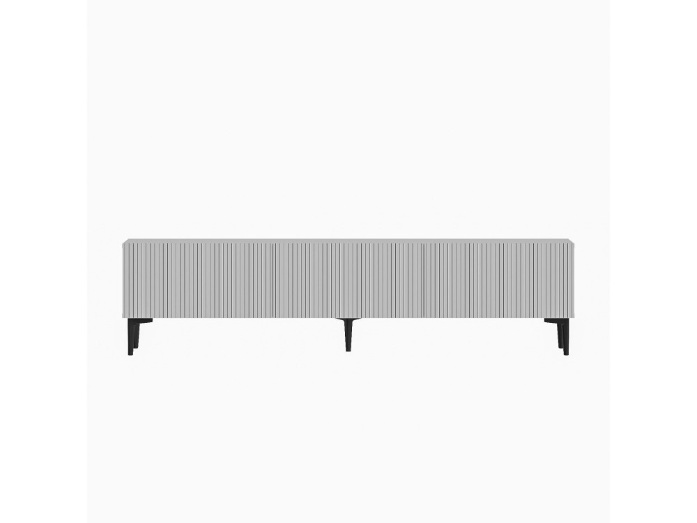 TV-Möbel aus Holz "Oscar" - 180 x 31 x 45 cm - Weiß