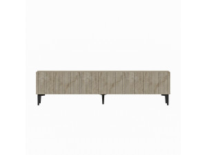TV-Möbel aus Holz "Oscar" - 180 x 31 x 45 cm - Beige