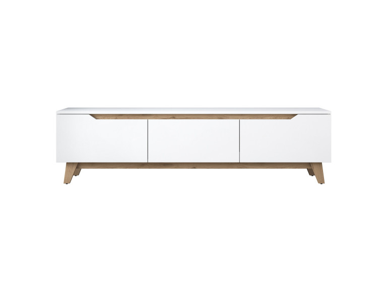 TV-Möbel aus Holz "Digi" - 180 x 35 x 48 cm - Beige