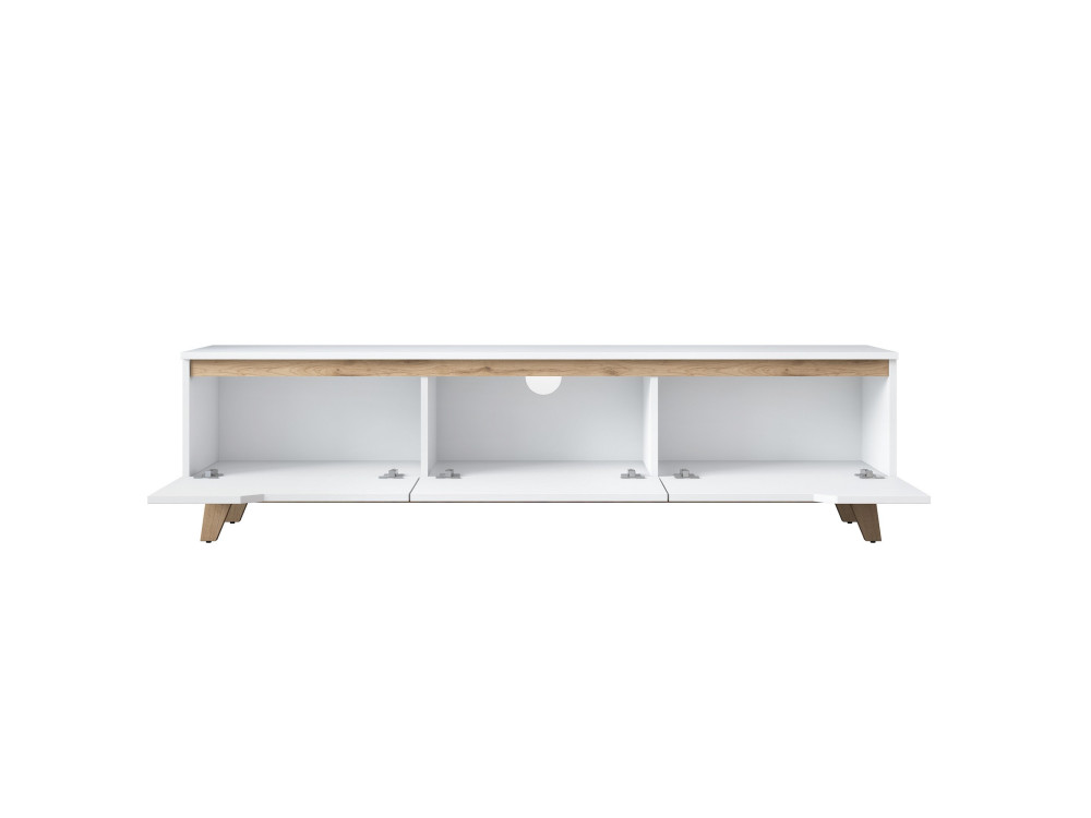 TV-Möbel aus Holz "Digi" - 180 x 35 x 48 cm - Beige