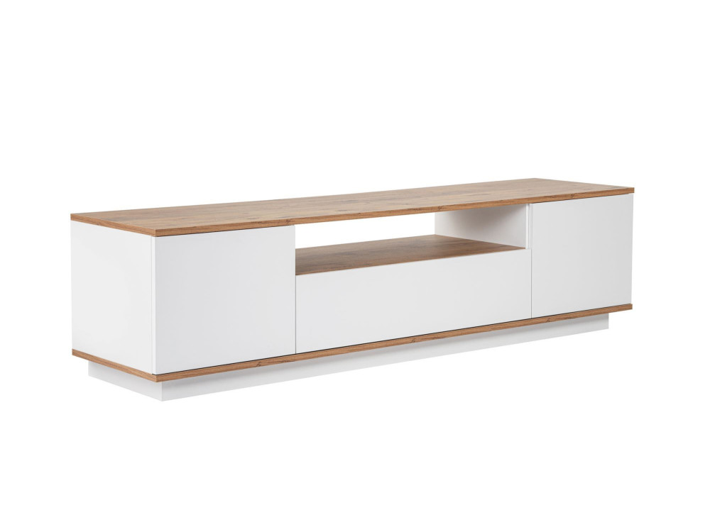 TV-Möbel aus Holz "Veramont" - 180 x 44 x 44 cm - Braun