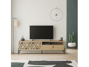 TV-Möbel aus Holz "Dionysos" - 170 x 45 x 48 cm - Beige 2