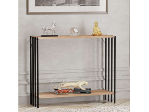 Konsolentisch „Verona“ aus Holz – 90 x 26 x 74 cm – Atlantische Schwarzkiefer 2