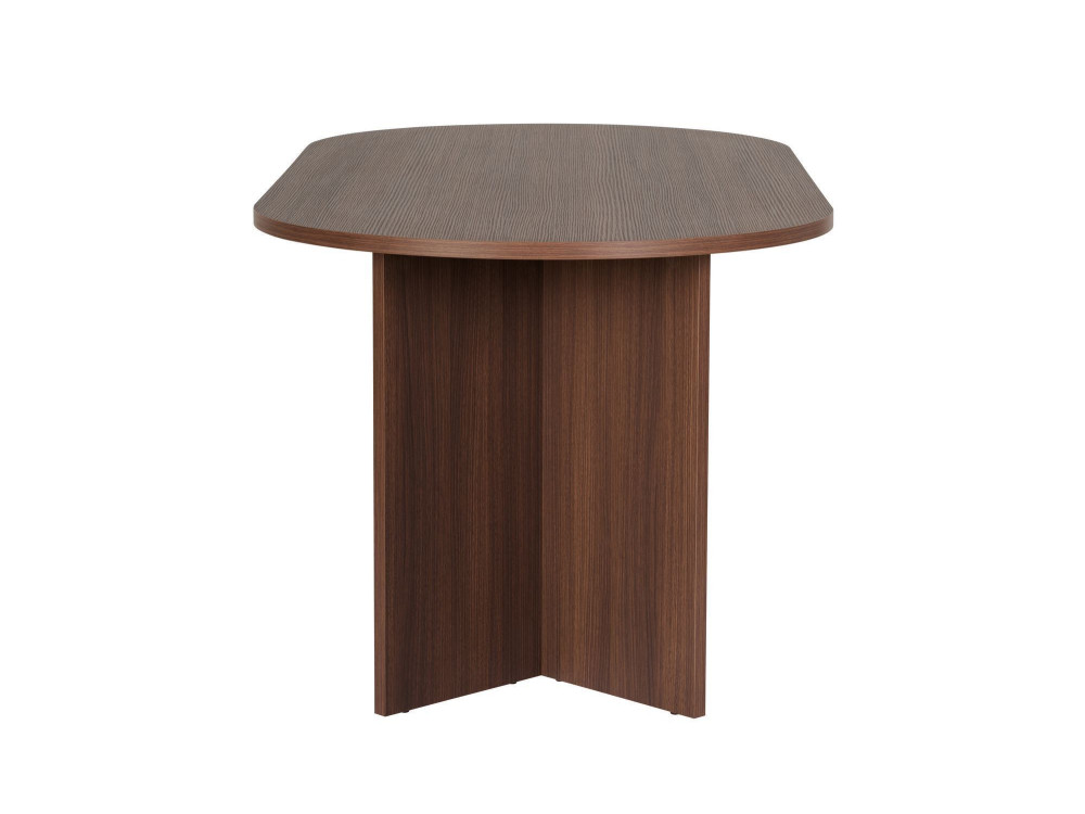 Holz Esstisch "Sablin" - 180 x 89 x 75 cm - Nussbaum