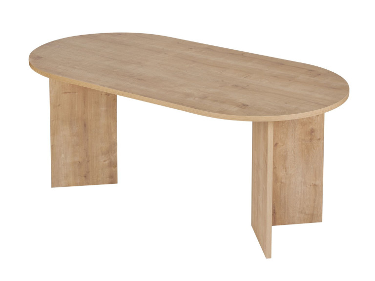 Holz Esstisch "Sablin" 180 x 90 x 75 cm - Saphir Eiche