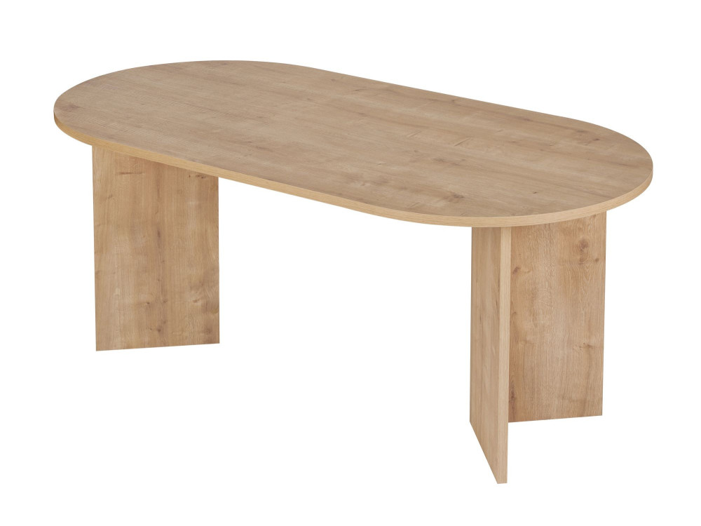 Holz Esstisch "Sablin" 180 x 90 x 75 cm - Saphir Eiche