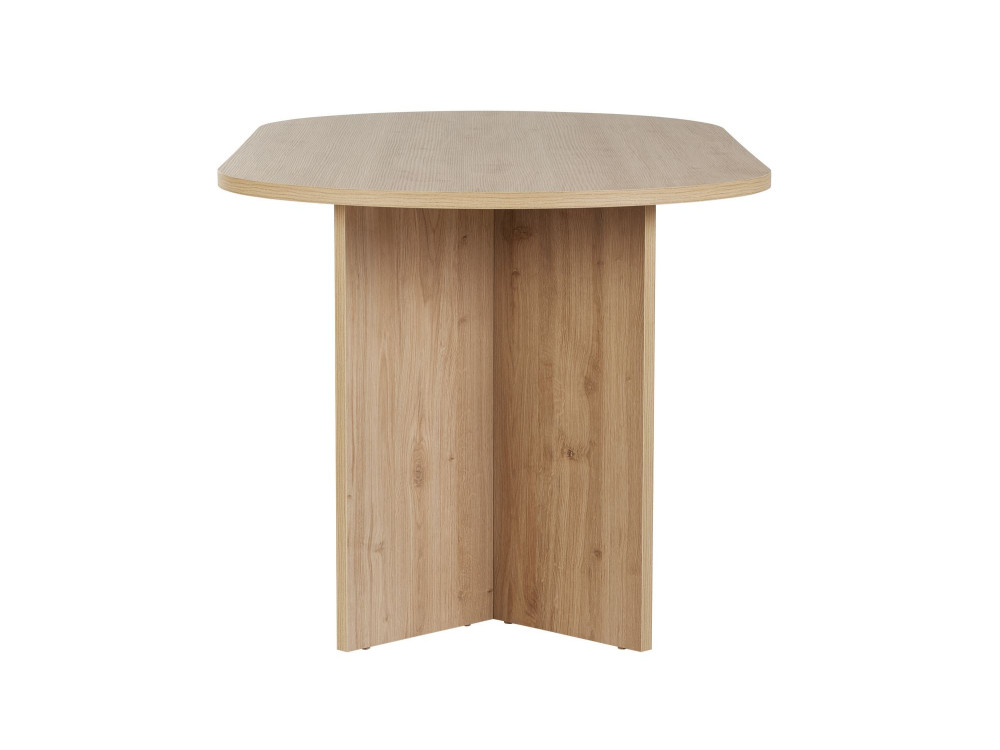 Holz Esstisch "Sablin" 180 x 90 x 75 cm - Saphir Eiche