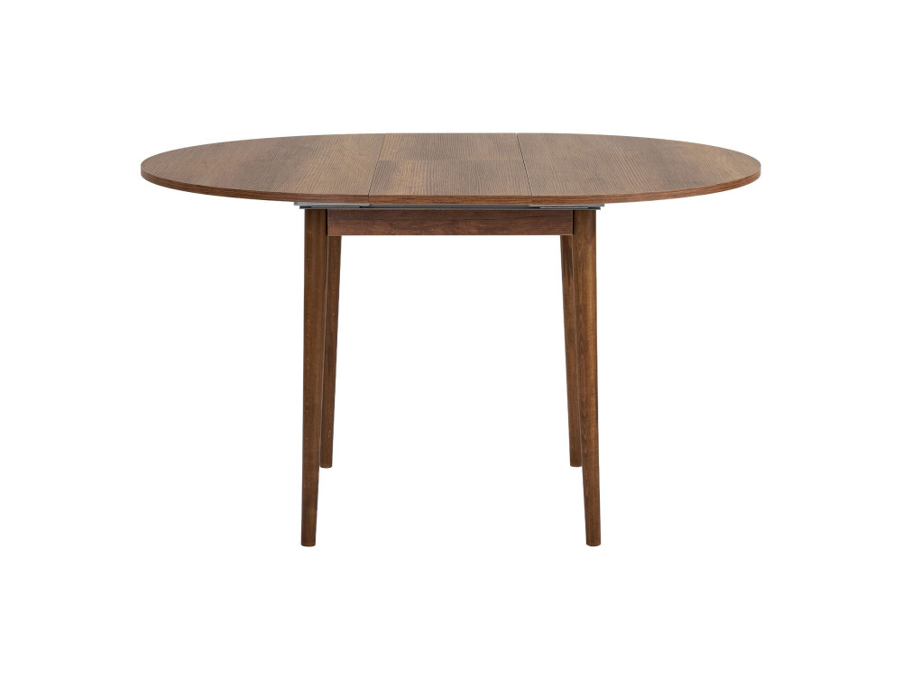 Ausziehbarer Holz-Esstisch "Viona" 100 x 100 x 75 cm - Barok Walnut