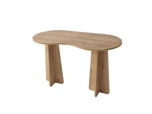 Holzschreibtisch "infini" 120 x 60 x 75 cm - Saphir-Eiche