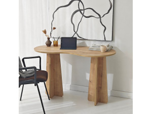 Holzschreibtisch "infini" 120 x 60 x 75 cm - Saphir-Eiche 2
