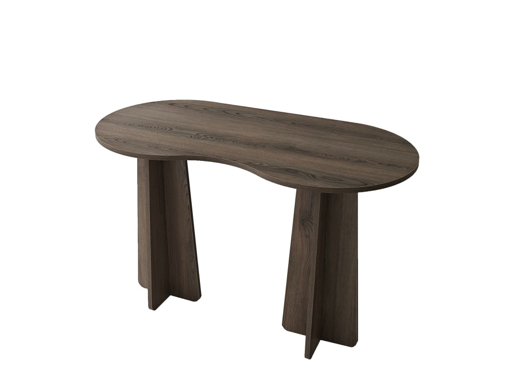 Holzschreibtisch "infini" 120 x 60 x 75 cm - Nussbaum