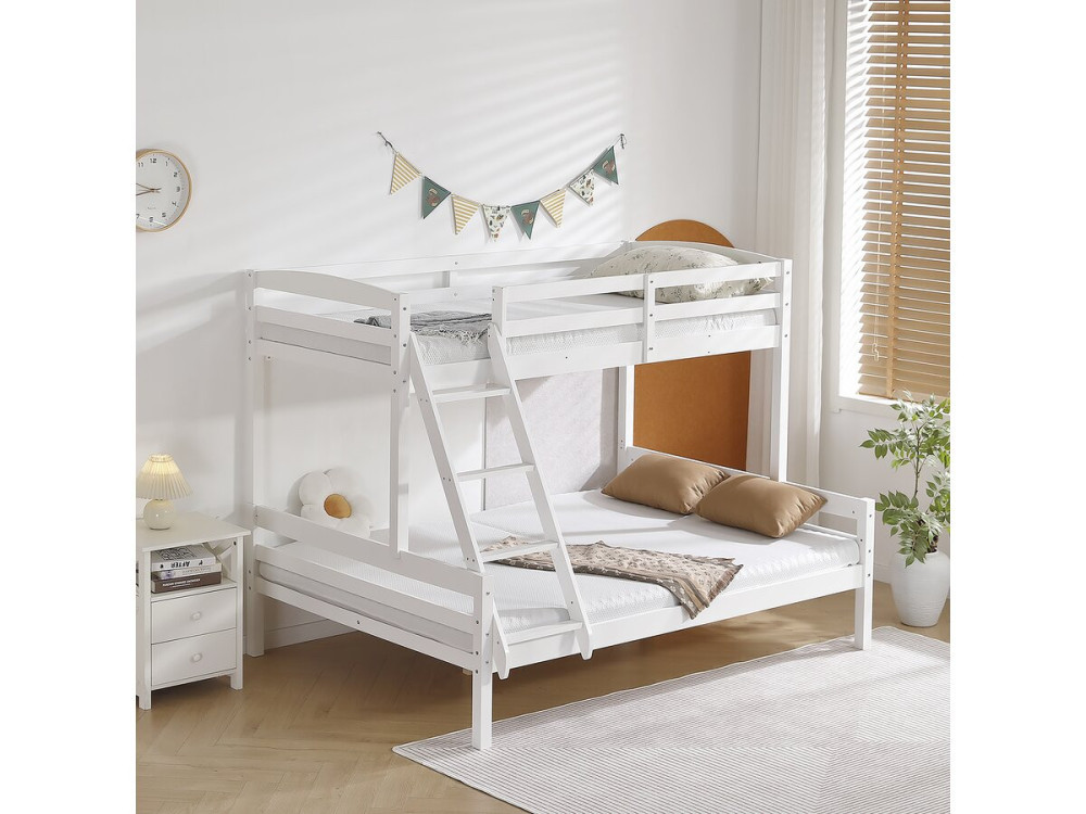 Kinder-Etagenbett "Lea" - Weiß