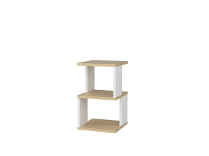 Nachttisch aus Holz "Carter" 29,6 x 29,6 x 49,4 cm - Eiche