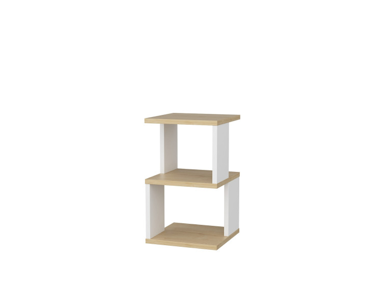 Nachttisch aus Holz "Carter" 29,6 x 29,6 x 49,4 cm - Eiche