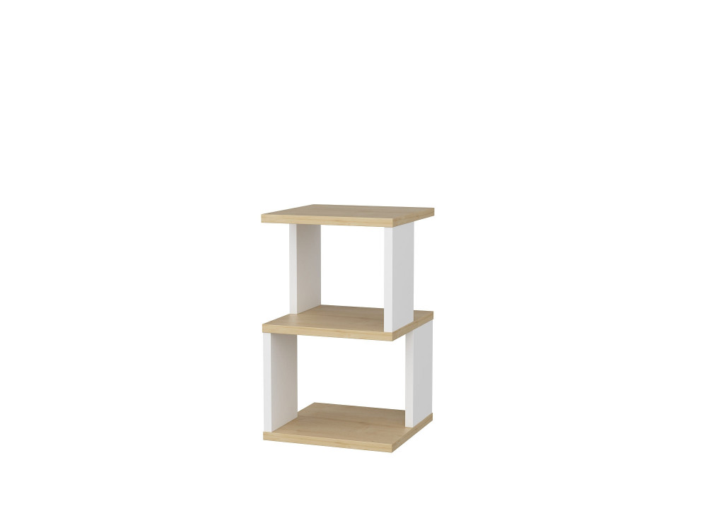 Nachttisch aus Holz "Carter" 29,6 x 29,6 x 49,4 cm - Eiche