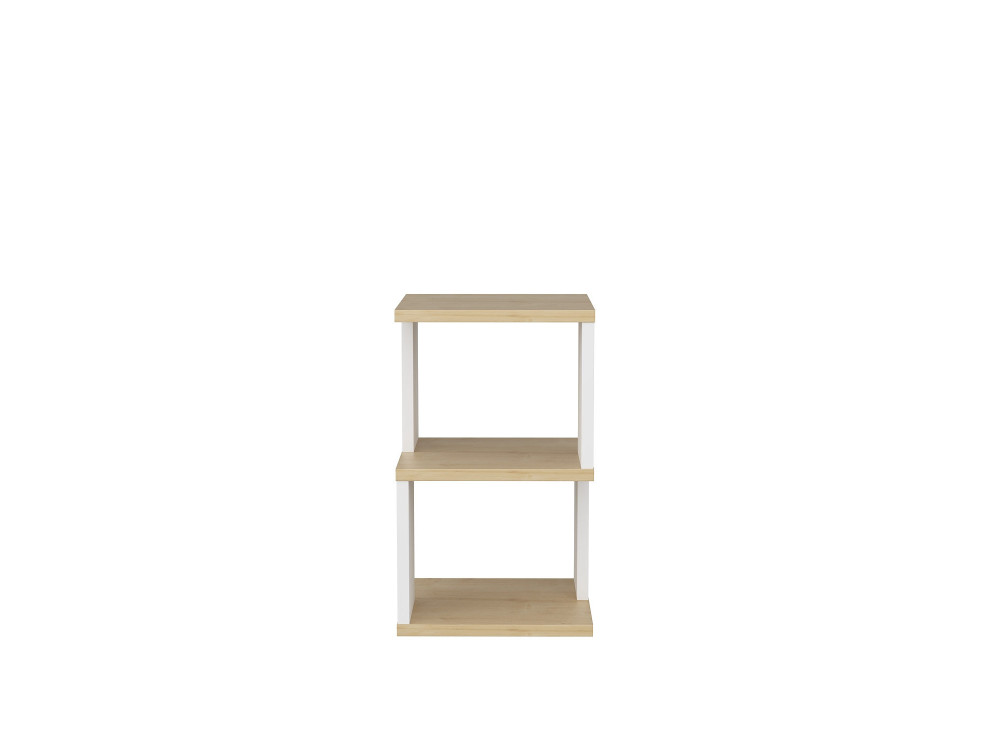 Nachttisch aus Holz "Carter" 29,6 x 29,6 x 49,4 cm - Eiche