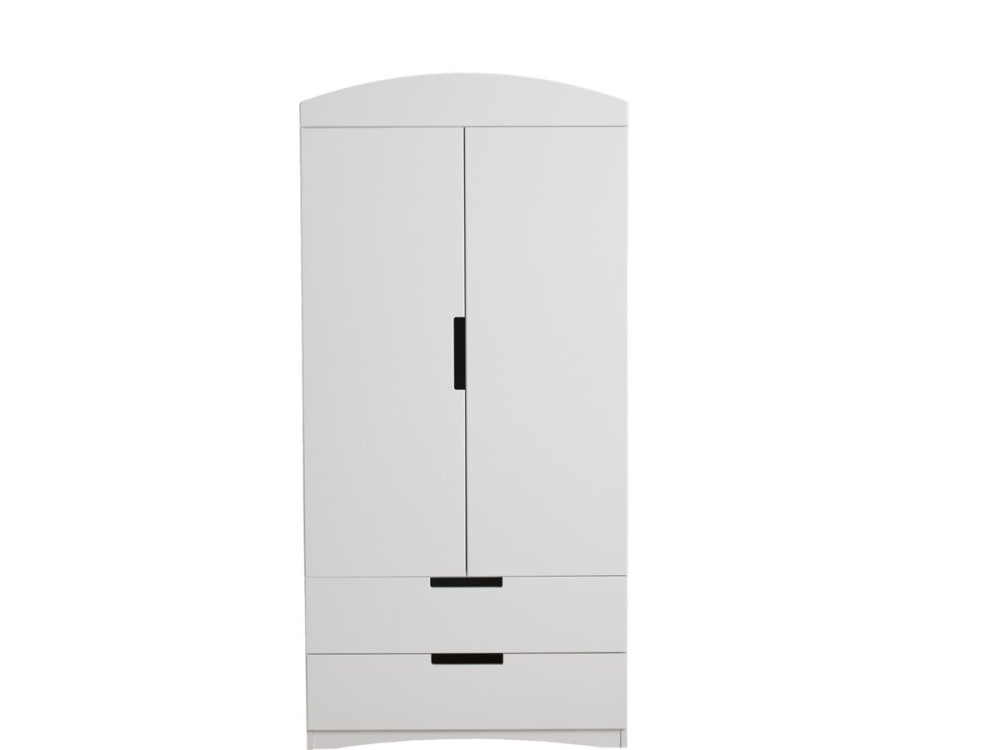 Kinderschrank "Classic" - 175,5 x 90 x 52 cm - Weiß