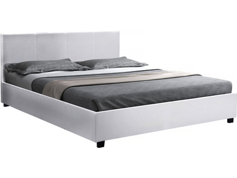 Doppelbett mit Bettkasten "Carla" - 140 x 190 cm - Weiß