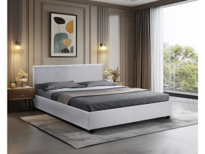 Doppelbett mit Bettkasten "Carla" - 140 x 190 cm - Weiß 2