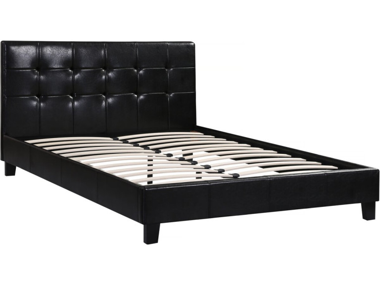 Doppelbett "Julia" - 140 x 190 cm - Schwarz