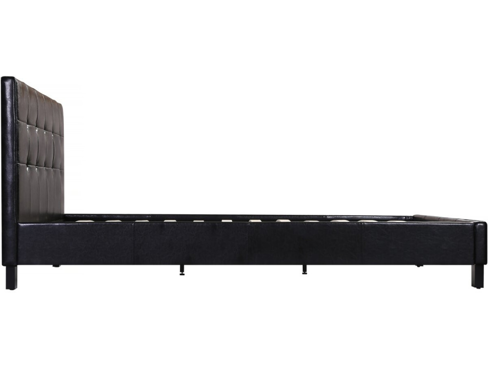 Doppelbett "Julia" - 140 x 190 cm - Schwarz