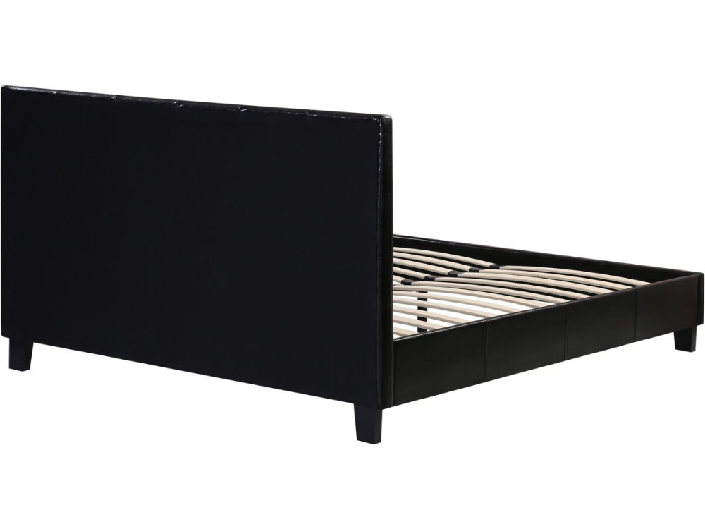 Doppelbett "Julia" - 140 x 190 cm - Schwarz