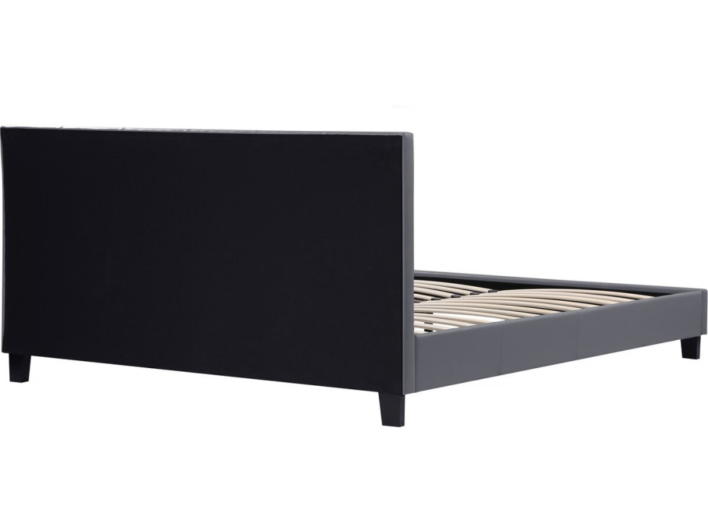 Doppelbett "Julia" - 140 x 190 cm - Grau