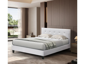 Doppelbett "Julia" - 140 x 190 cm - Weiß 2