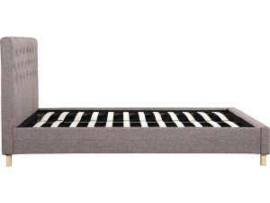 Doppelbett "Emmy" - 140 x 190 cm - Taupe 2