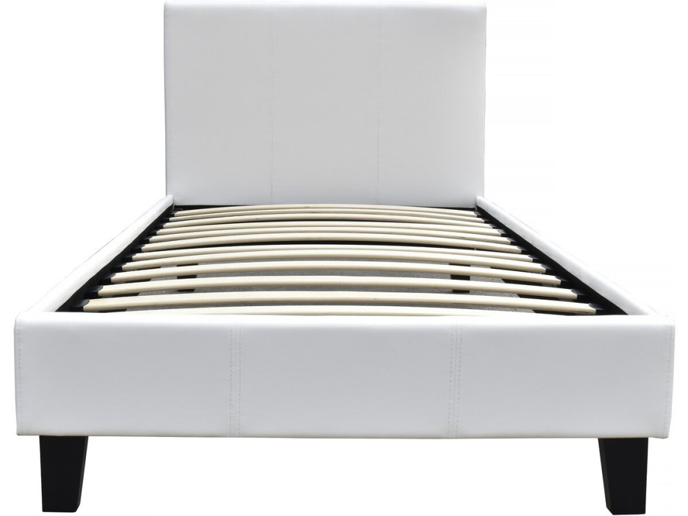 Einzelbett "Lina" - 90 x 190 cm - Weiß