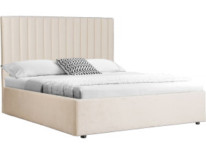 Bett mit Bettkasten "Mia" - 160 x 200 cm - Beige