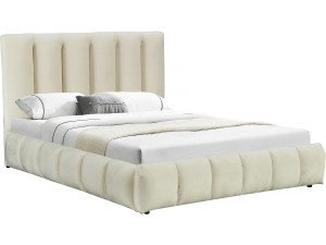 Bett mit Bettkasten "Annie" 160 x 200 cm - Beige