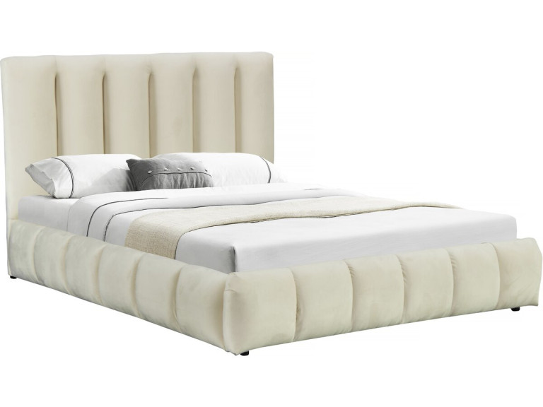 Bett mit Bettkasten "Annie" 160 x 200 cm - Beige
