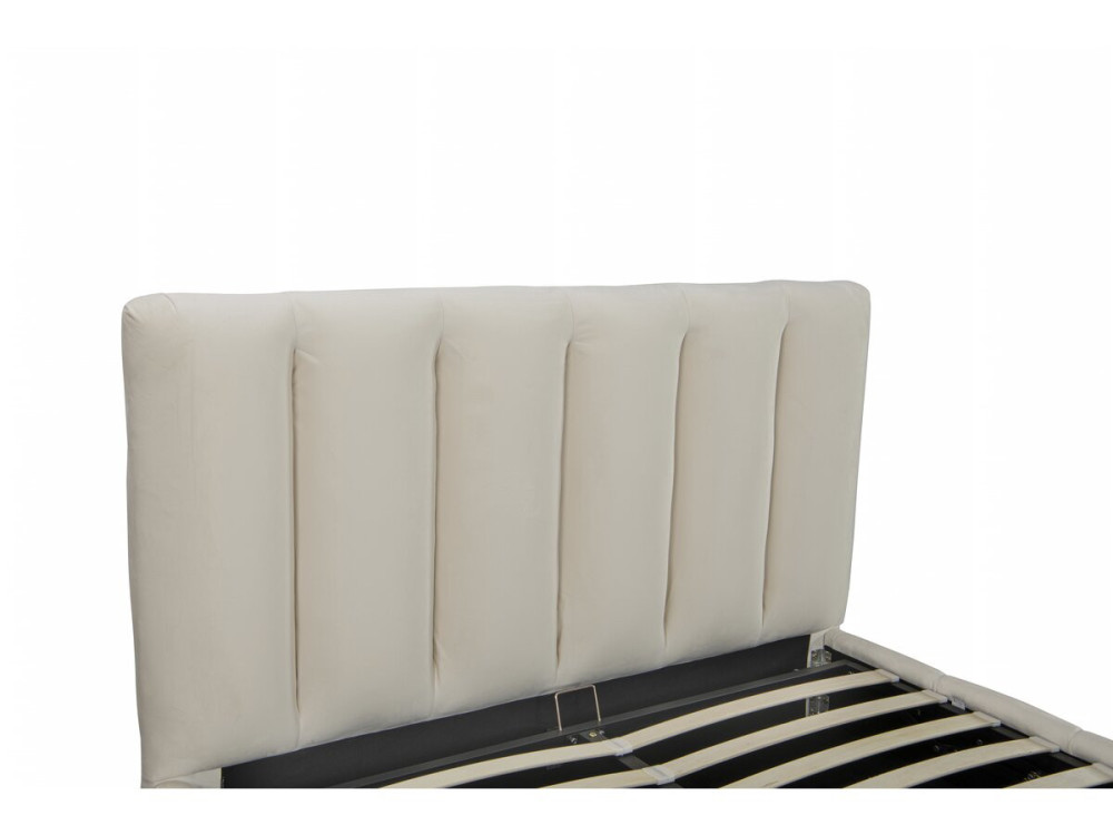 Bett mit Bettkasten "Annie" 160 x 200 cm - Beige