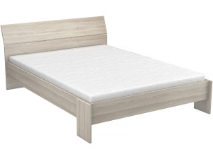 Doppelbett aus Holz „Pricy“ – 140 x 200 cm – Beige