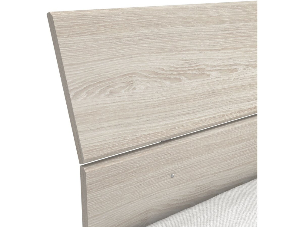 Doppelbett aus Holz „Pricy“ – 140 x 200 cm – Beige