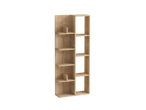 Bücherregal „Lily“ aus Holz – 60 x 18 x 150 cm – Eiche