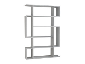 Holz Bücherregal "Mito" 110 x 25,5 x 161 cm - Weiß