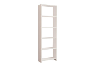Bücherregal aus Holz "New" - 50 x 19 x 160 cm - Weiß
