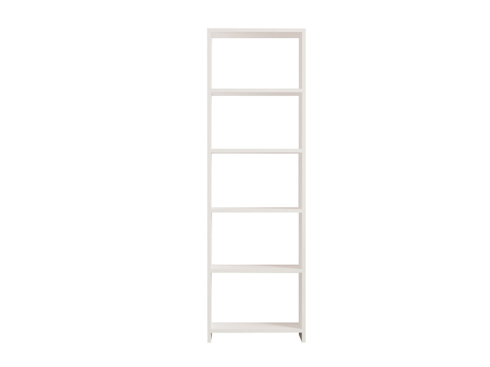 Bücherregal aus Holz "New" - 50 x 19 x 160 cm - Weiß