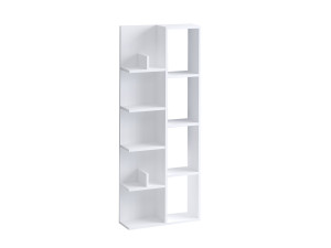 Bücherregal aus Holz "Viva" - 60 x 18 x 150 cm - Weiß