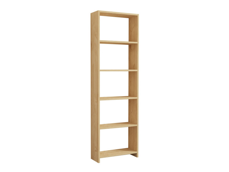 Bücherregal aus Holz "New" - 50 x 19 x 160 cm - Eiche