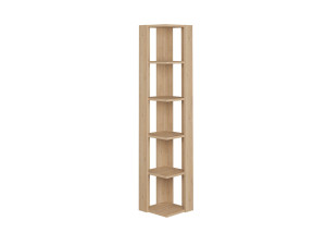 Bücherregal aus Holz "Nati" - 32 x 32 x 161 cm - Beige