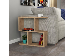 Beistelltisch aus Holz "Mania" - 60 x 20 x 60 cm - Eiche 2