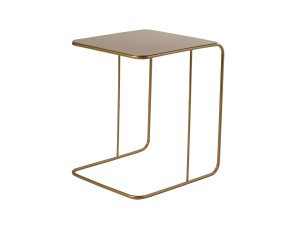 Beistelltisch aus Metall "Poet" 47 x 46 x 57 cm - Gold