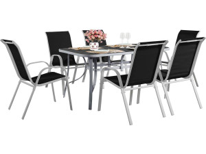 Gartenlounge Cordoba + Tropic 6 Personen